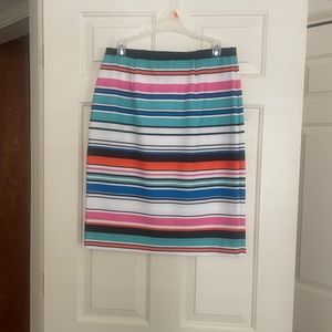 Striped skirt
